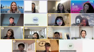 A group of people on a video call
AI-generated content may be incorrect.