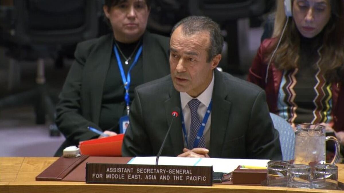 ASG Khiari briefs the Security Council on US-Venezuela