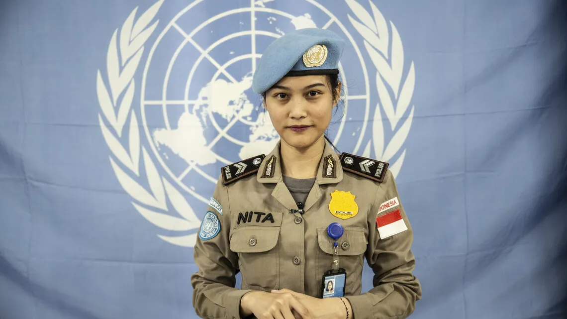 Sergeant Renita Rismayanti of Indonesia