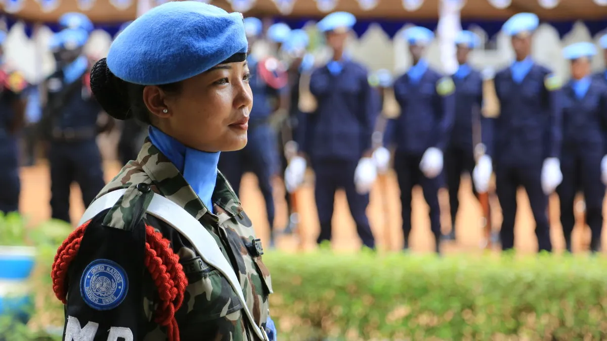 A UN Police Officer