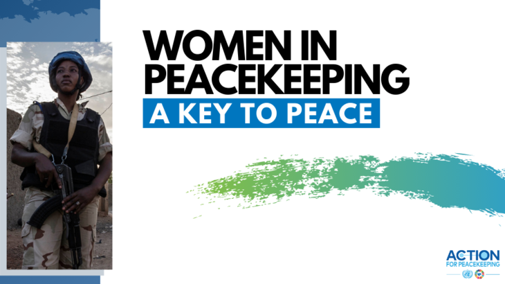 Women in Peacekeeping banner