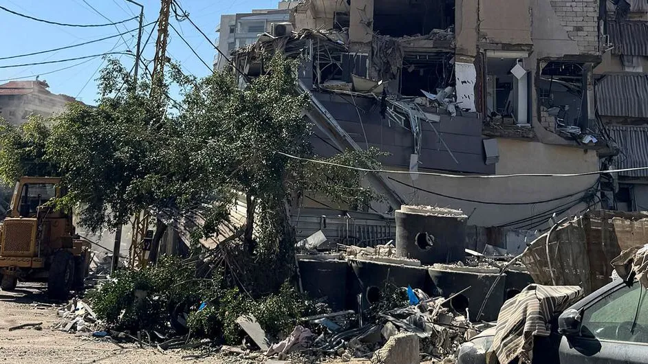 el impacto de los bombardeos durante la escalada militar de los últimos días