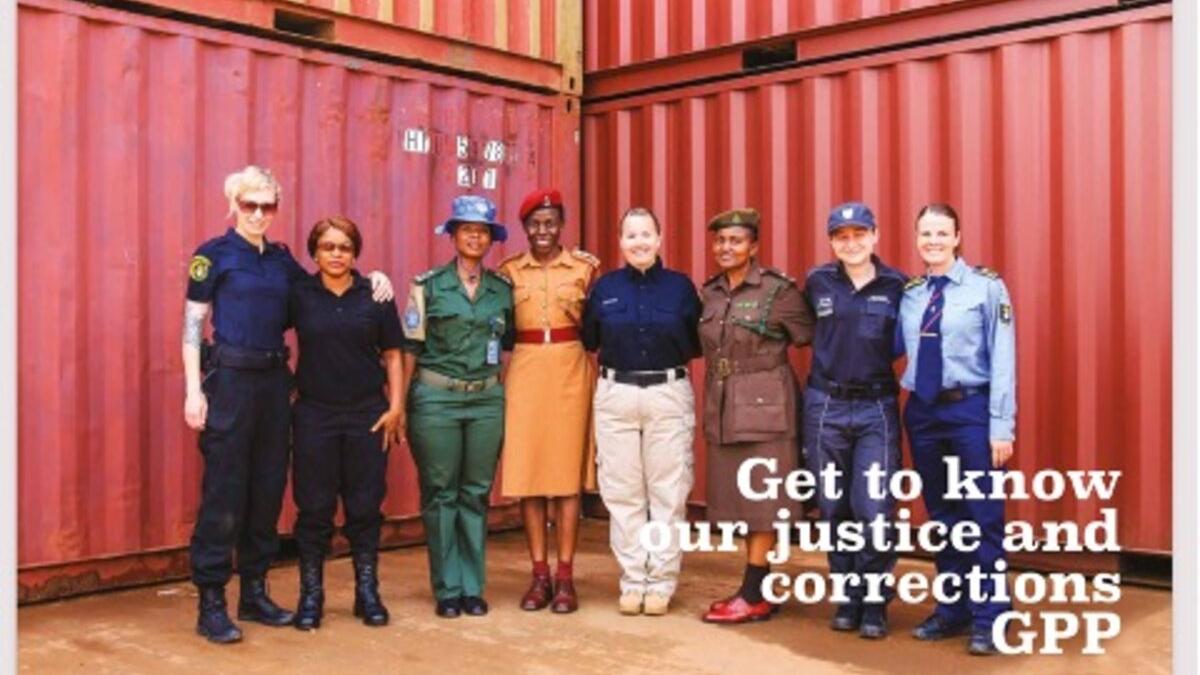 Justice and corrections government-provided personnel