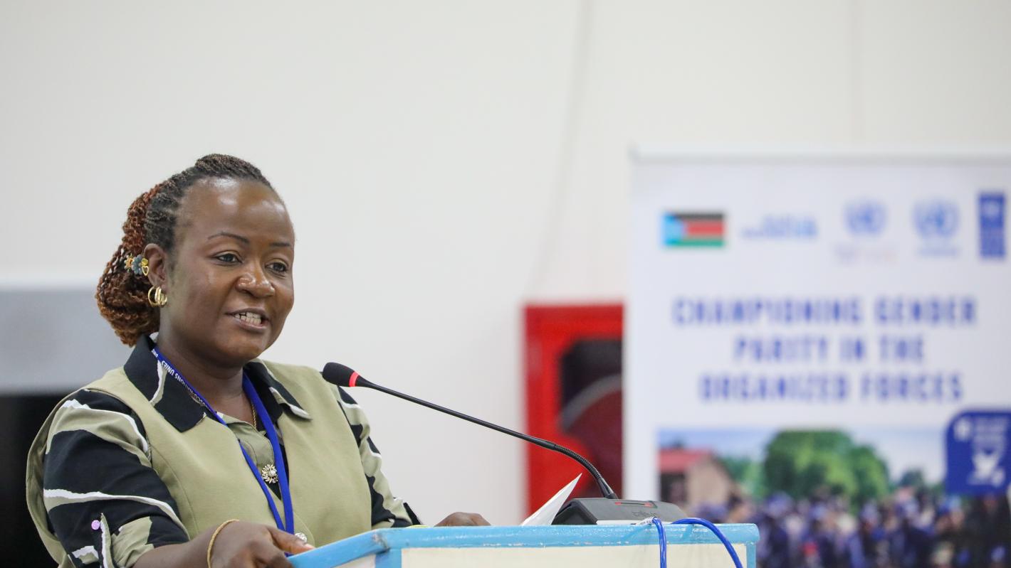Guest of Honour – Ms. Dorothy Nsereko, Ministry of Internal Affairs (Republic of Uganda) making her Keynote address. Guest of Honour – Ms. Dorothy Nsereko, Ministry of Internal Affairs (Republic of Uganda) making her Keynote address.