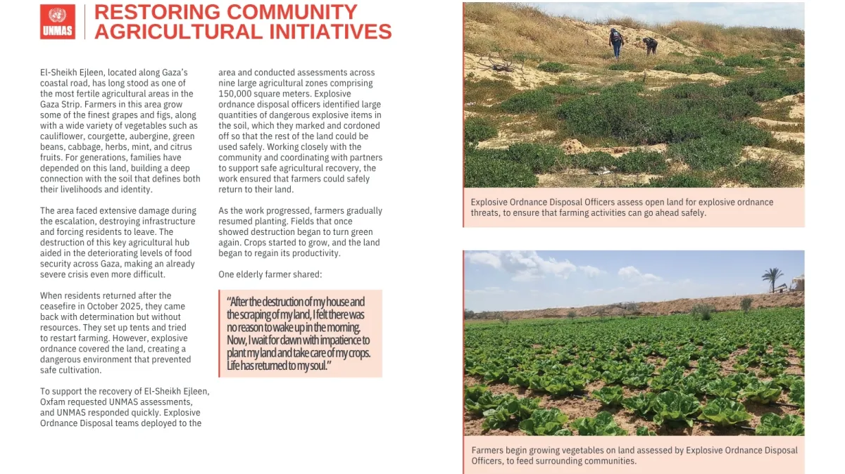 UNMAS OPT: Stories of Hope - Page 5