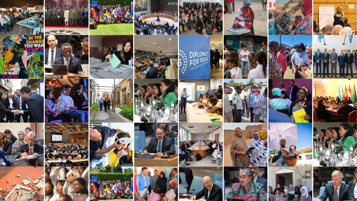 A collage of photos. 