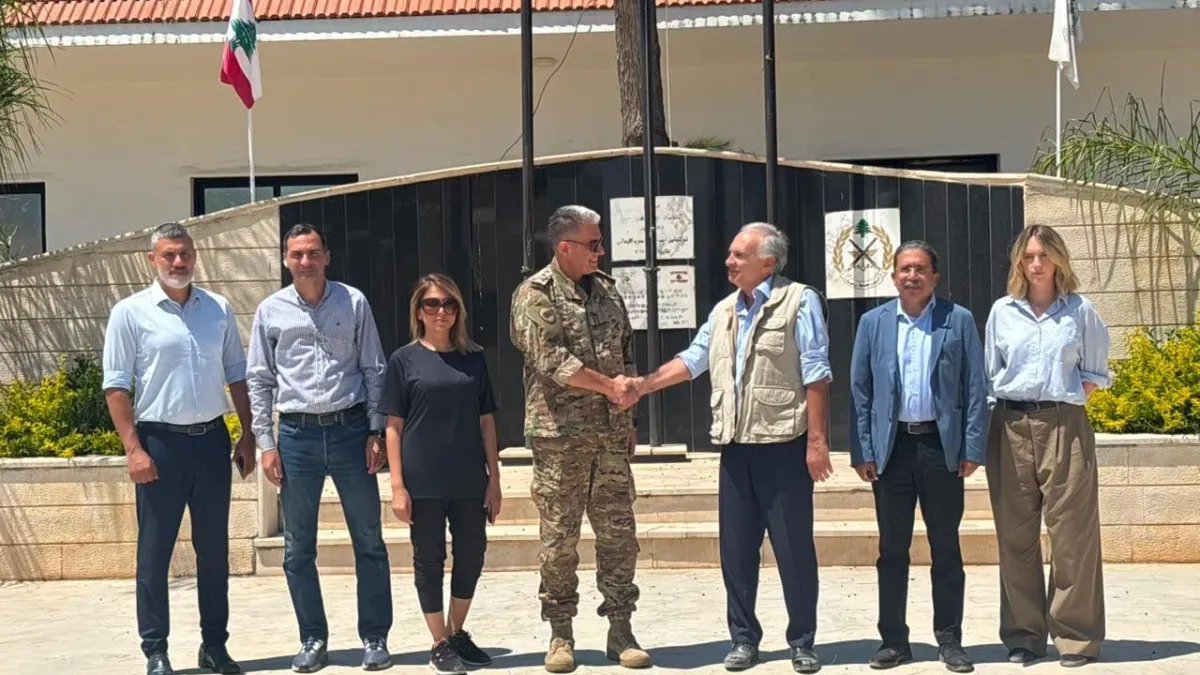 OIC SCL Arnault visits south Lebanon 