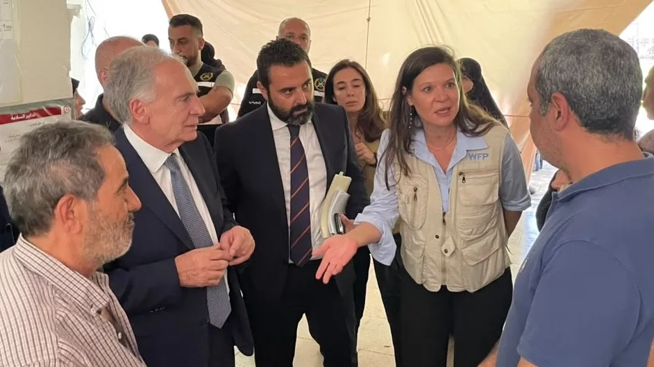 OIC SCL Jean Arnault-Shelter Displaced Lebanese families-WFP-Sidon