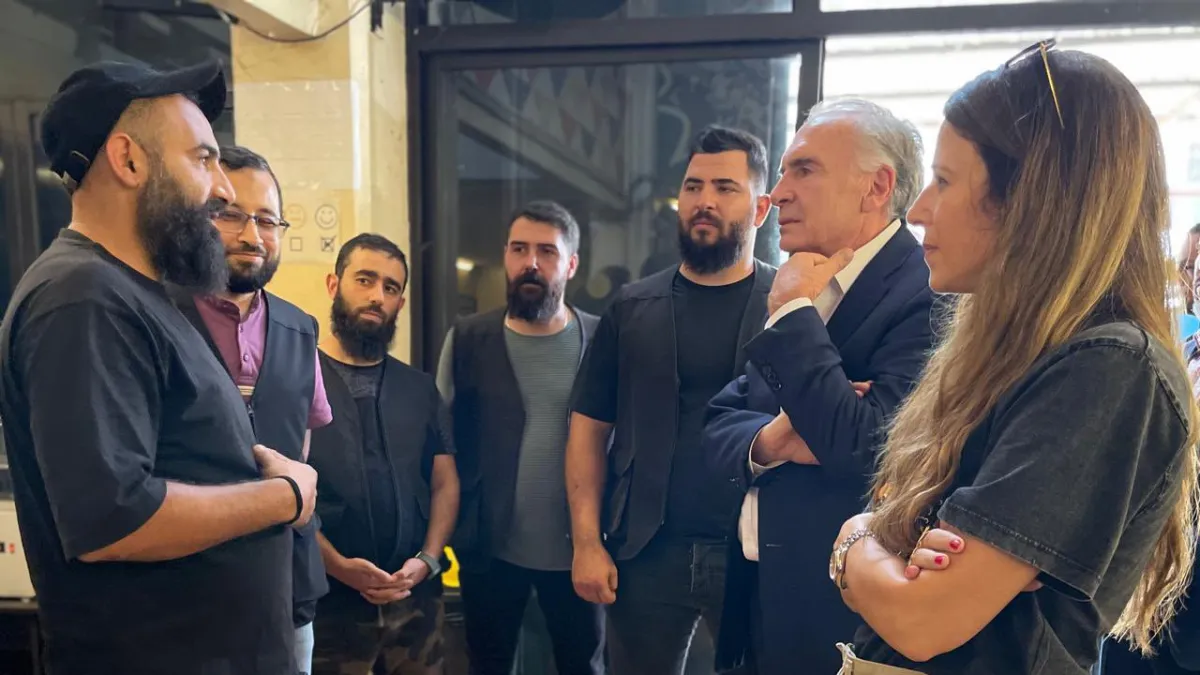 SCL Meets LAF peacebuilders from MARCH in Tripoli 