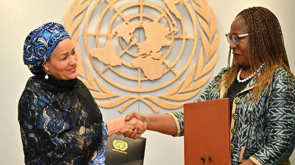 The African Development Bank and the United Nations (UN) signs a Letter of Intent on Strategic Cooperation on Peace and Resilience to deepen cooperation and accelerate joint action on peace, resilience and sustainable development across Africa.