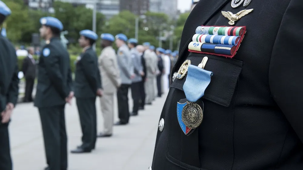 Medal parade