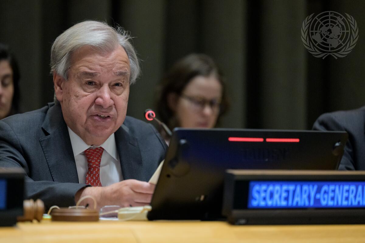 Secretary-General António Guterres 