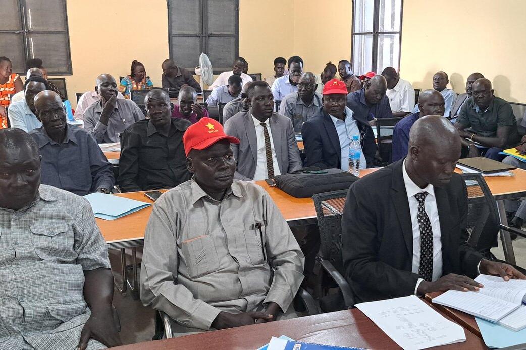 UNMISS UN Peacekeeping South Sudan Commissioners forum hope intercommunal Greater Pibor