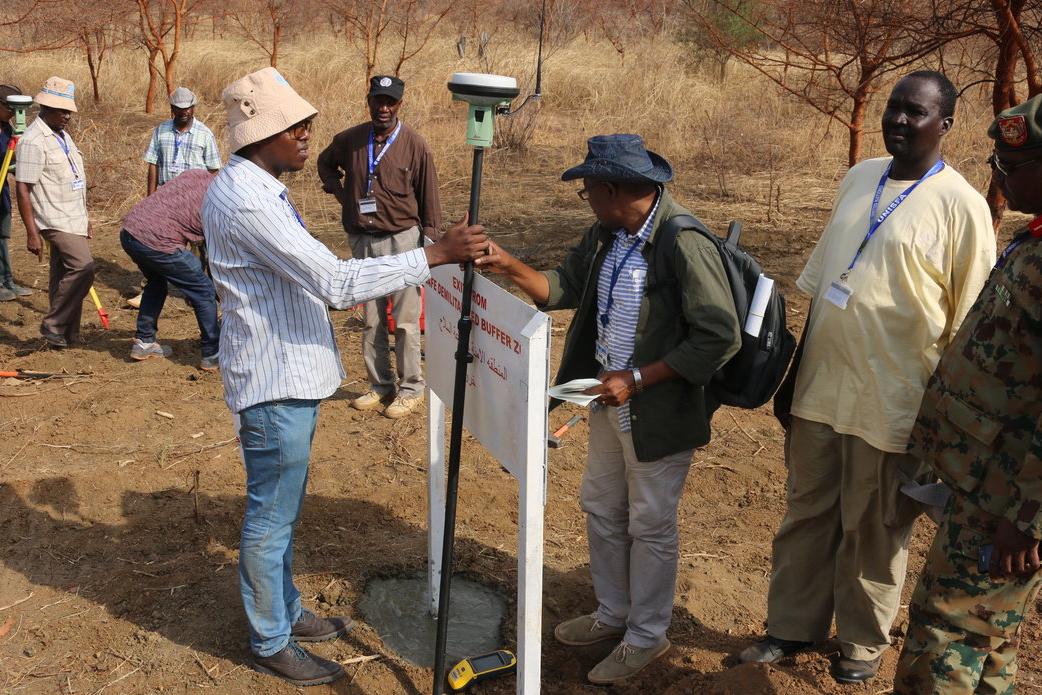 Marking of two corridors on SDBZ completed