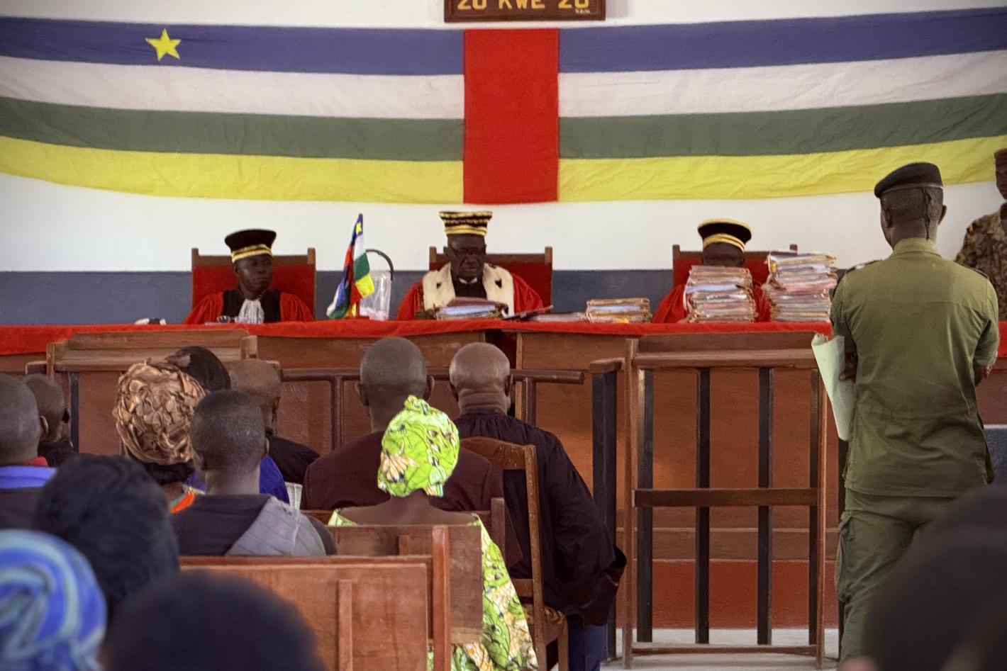 Appui au tirage au sort des jurés - Session criminelle de Bouar, Jan 21, 2026 1