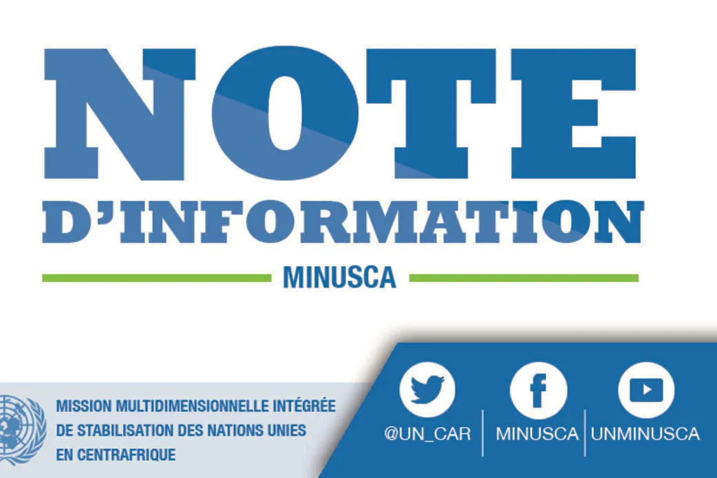 Note d'information.
