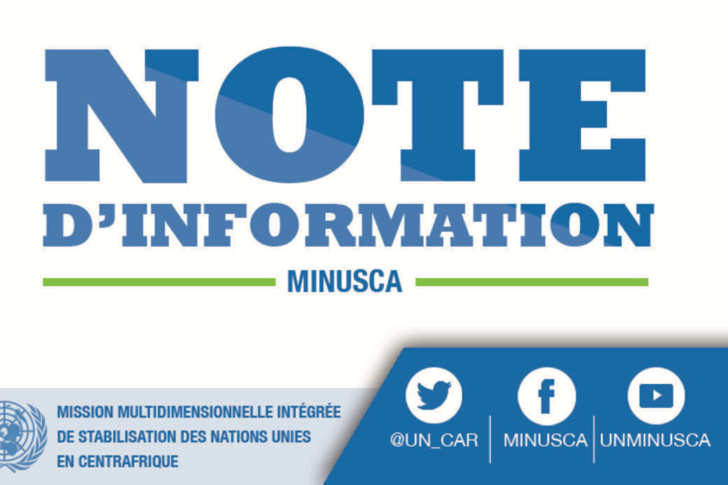 Note d'information.