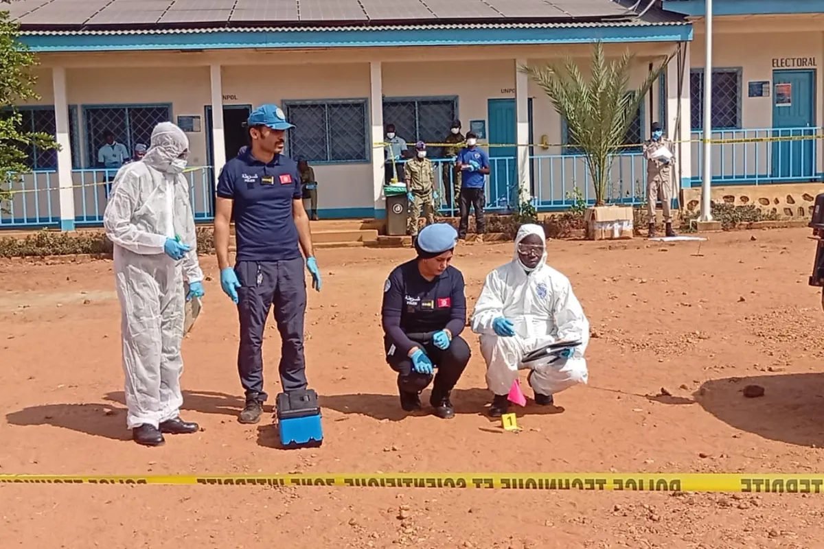 gestion des scènes de crime post-explosion 1