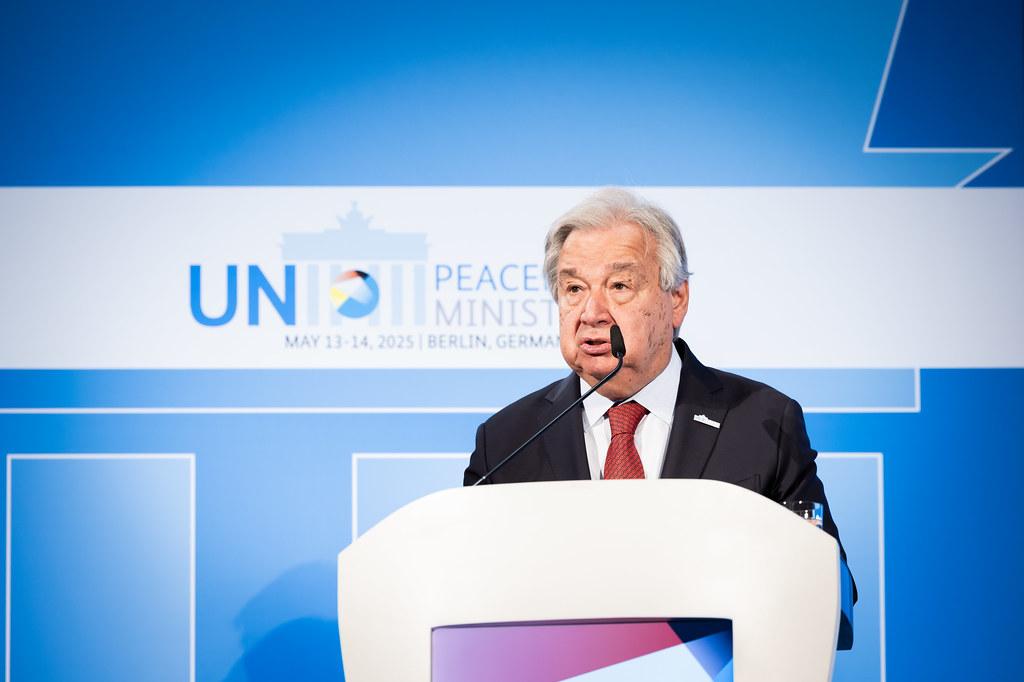 Opening remarks by UN Secretary-General, António Guterres, UN Peacekeeping Ministerial, Berlin, Germany, 13 May 2025