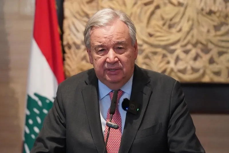 Guterres in Ain El Tineh
