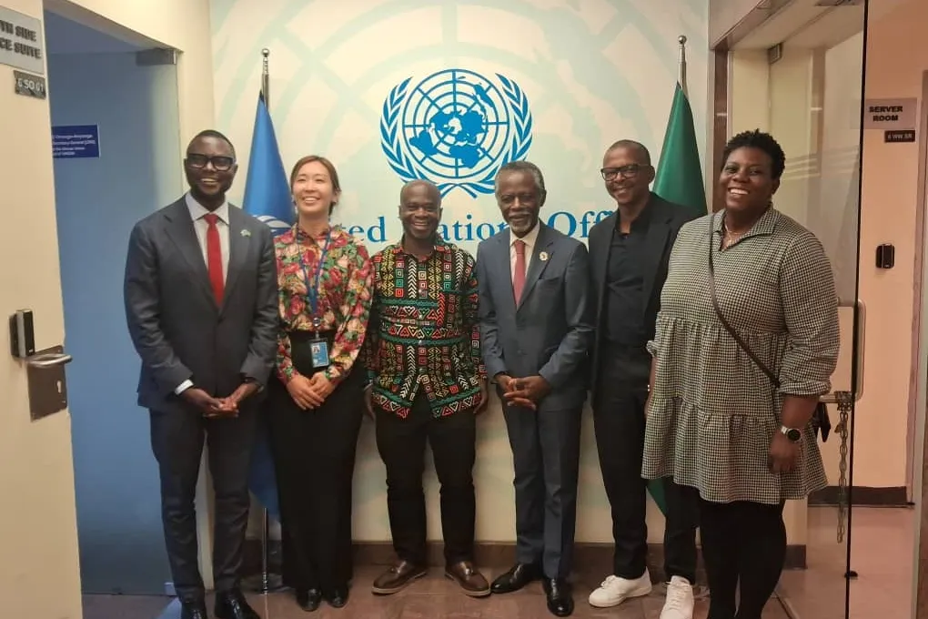 SRSG to the AU meets Chair of the African Group of Negotiators on Climate Change