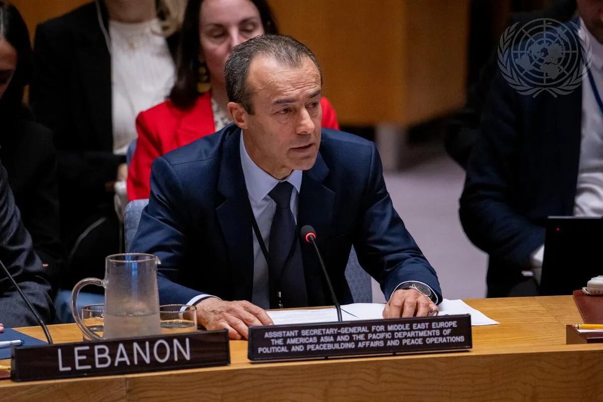 UN Assistant Secretary-General addresses Security Council on situation in Lebanon, 31 March 2026