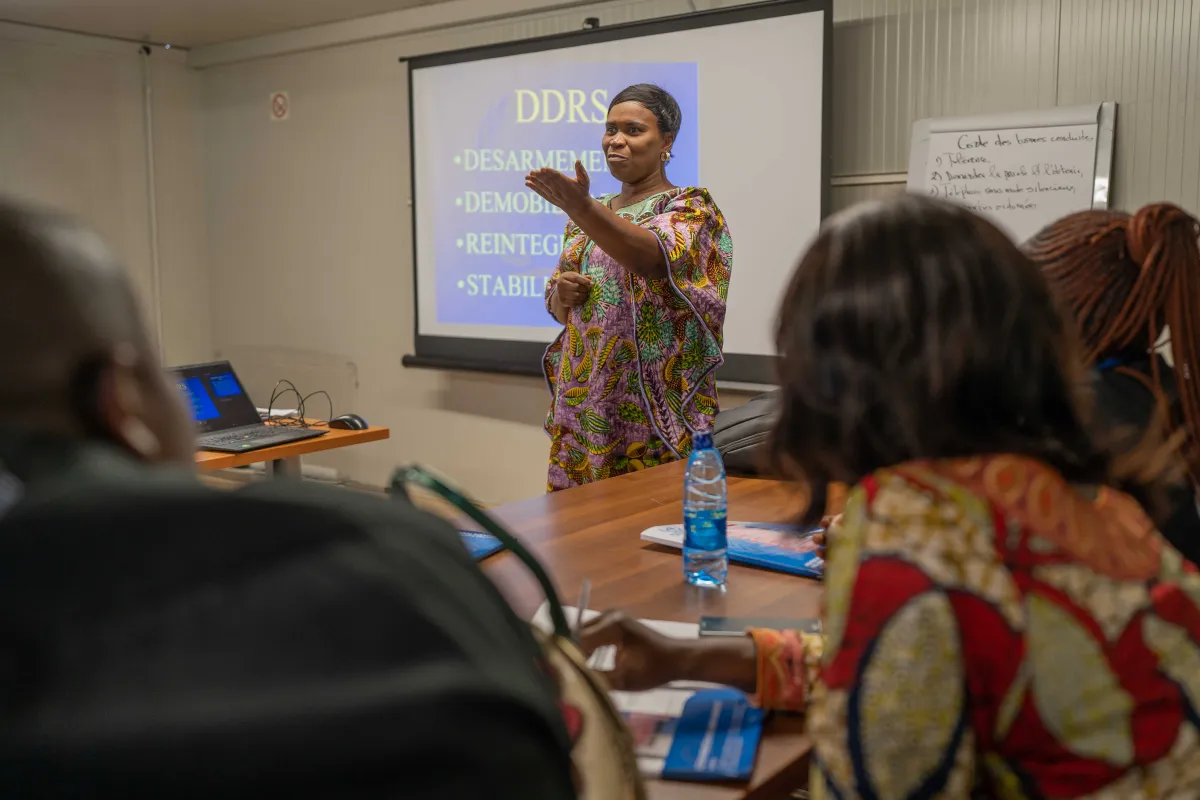 Participants in this activity came from the territories of Nyiragongo, Rutshuru, Masisi, as well as from the city of Goma, where armed groups are still operating. 