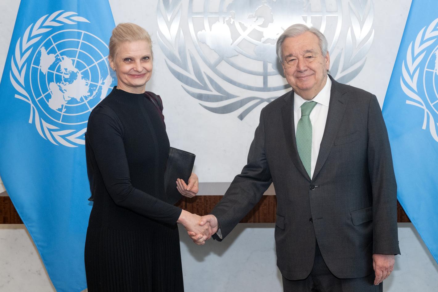 Secretary-General Meets Head of UNSOH