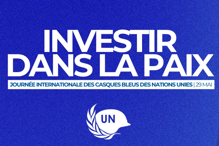 investir dans la paix banière