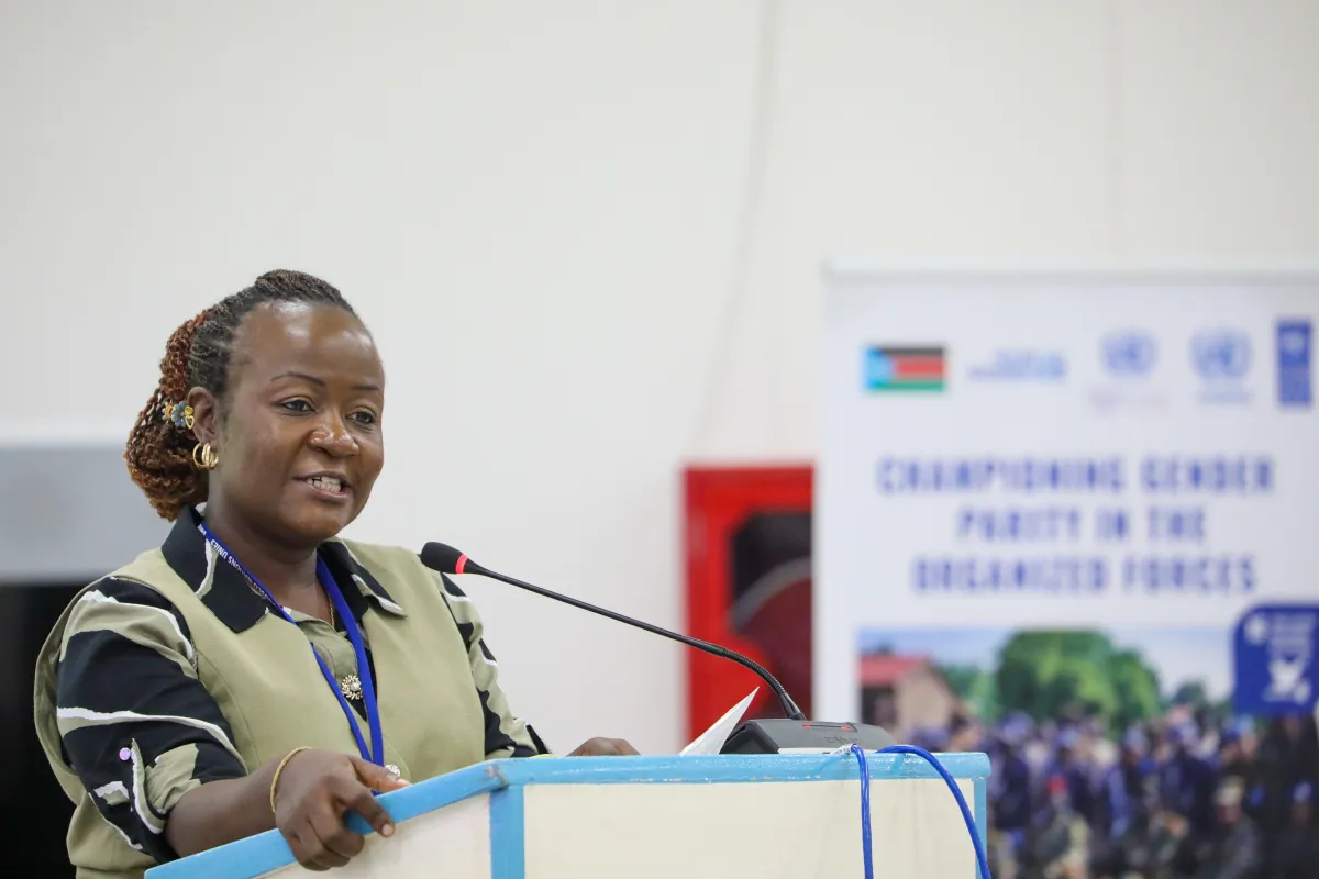 Guest of Honour – Ms. Dorothy Nsereko, Ministry of Internal Affairs (Republic of Uganda) making her Keynote address. Guest of Honour – Ms. Dorothy Nsereko, Ministry of Internal Affairs (Republic of Uganda) making her Keynote address.