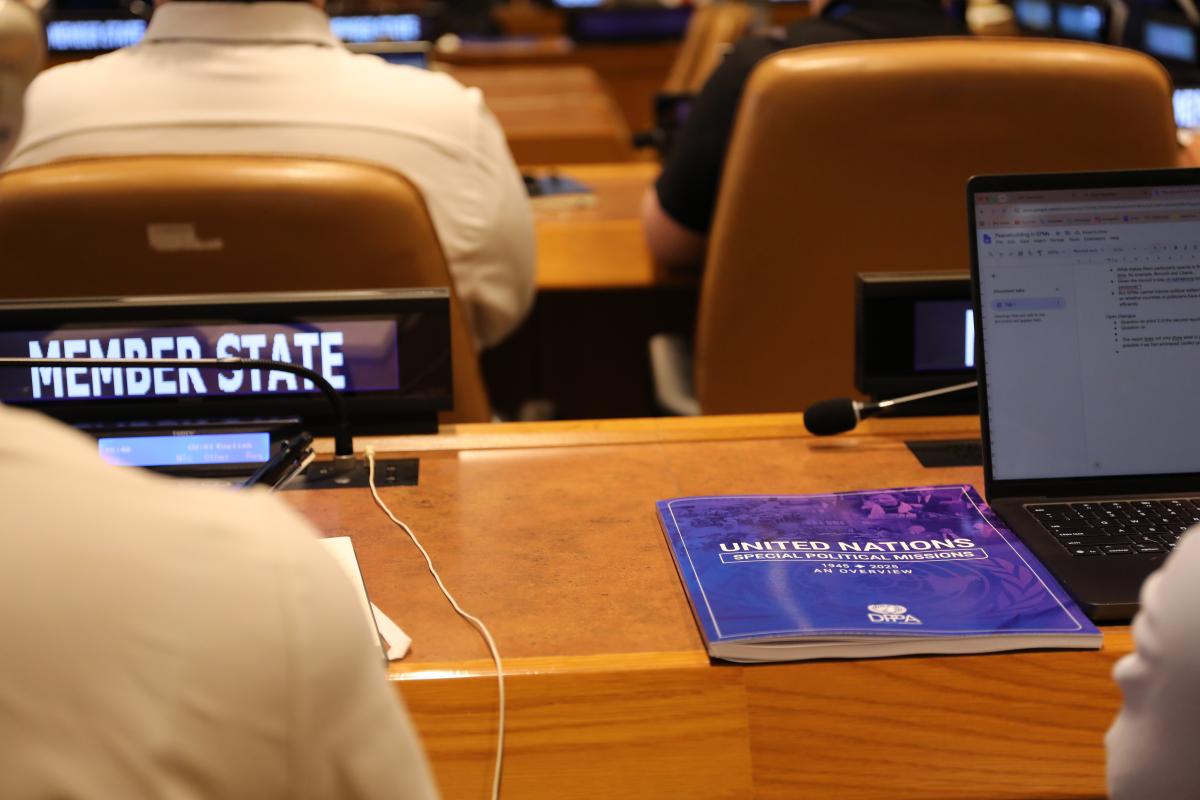 Launch of the publication “Special Political Missions 1945-2025: An Overview”