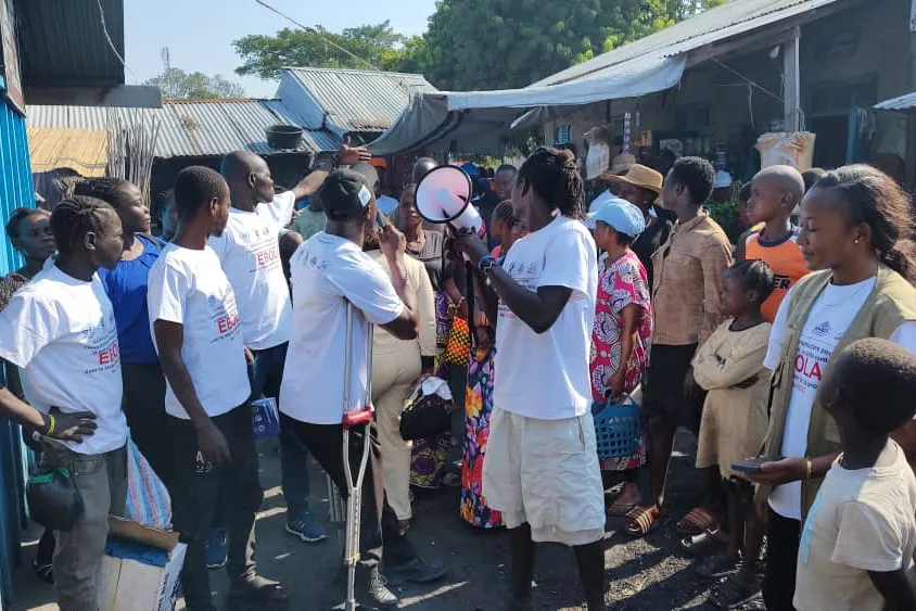 En Ituri, d’anciens combattants mobilisés contre Ebola grâce à l’appui de la MONUSCO