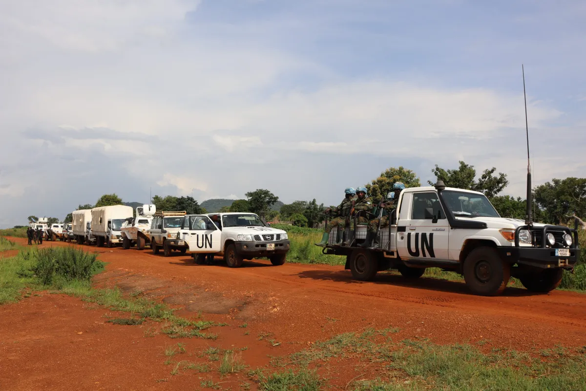 UNMISS patrol