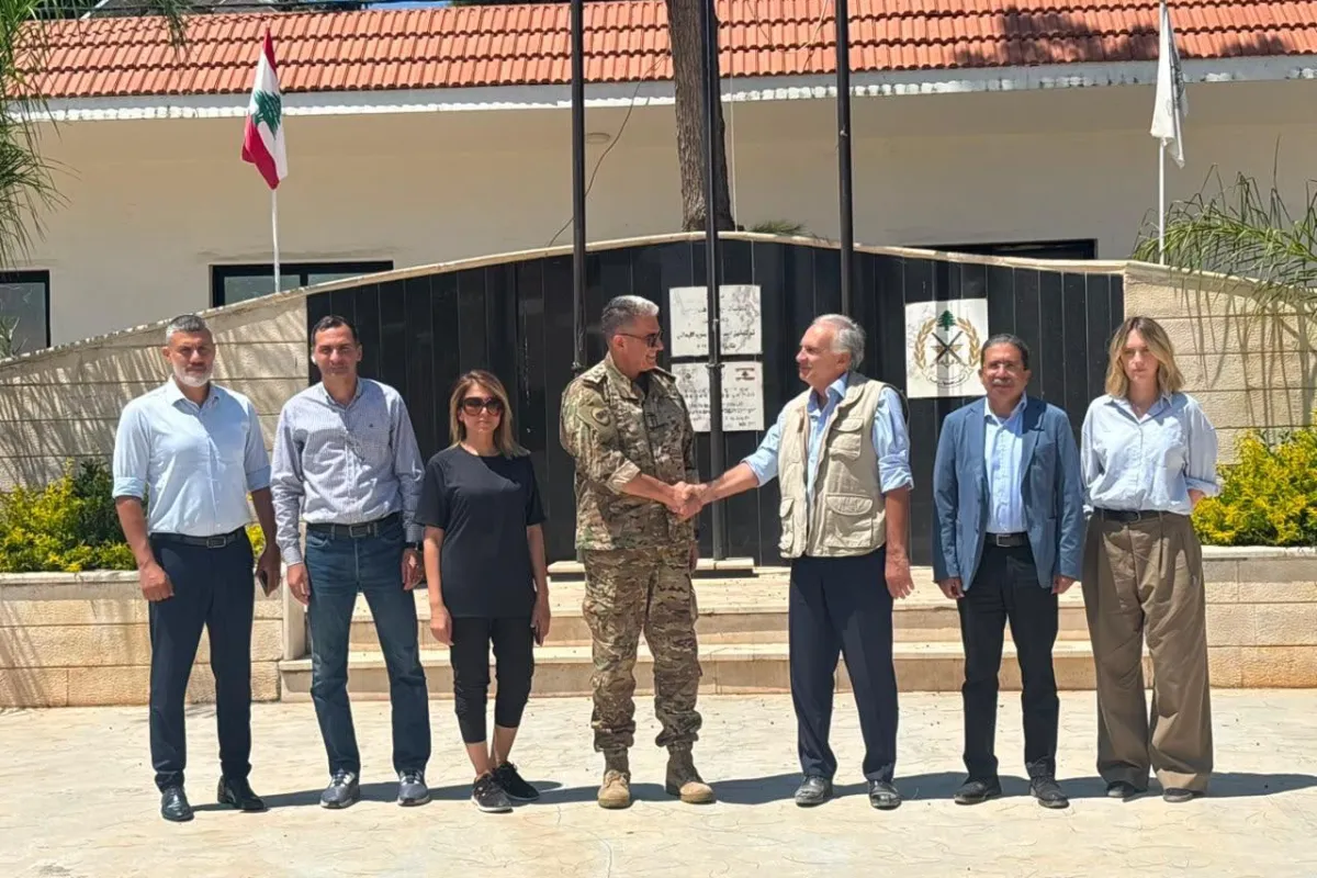 OIC SCL Arnault visits south Lebanon 