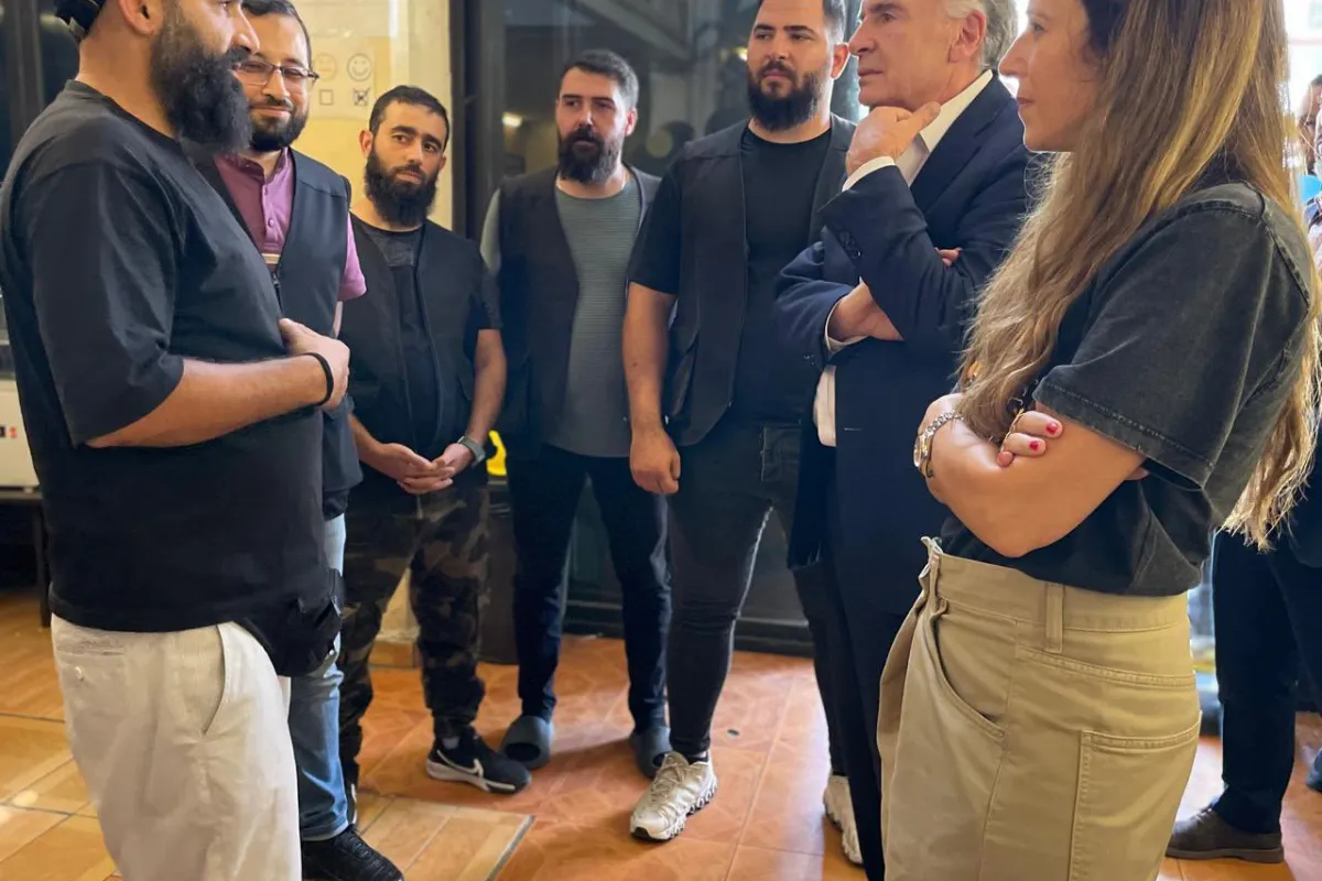 SCL Meets LAF peacebuilders from MARCH in Tripoli 