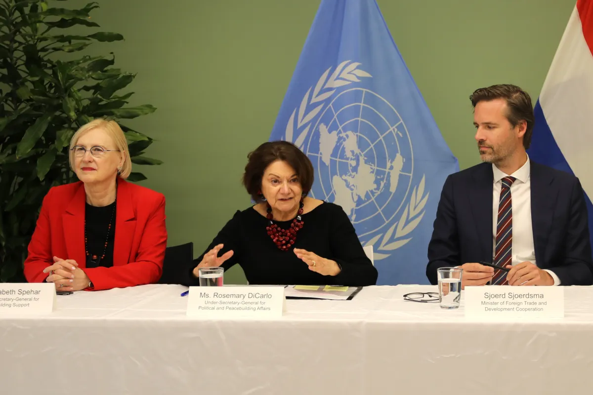 At the signing of a multi-year agreement through which the Netherlands pledged support to United Nations work on peace and security.