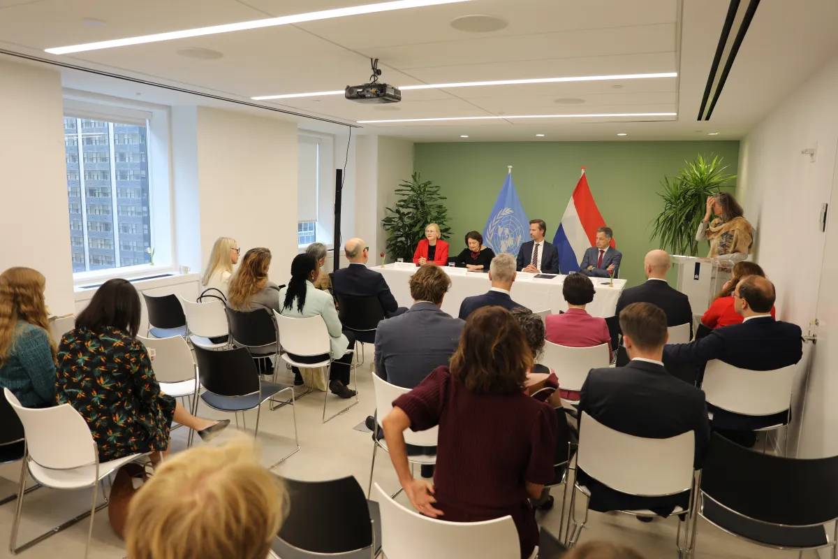 At the signing of a multi-year agreement through which the Netherlands pledged support to United Nations work on peace and security.