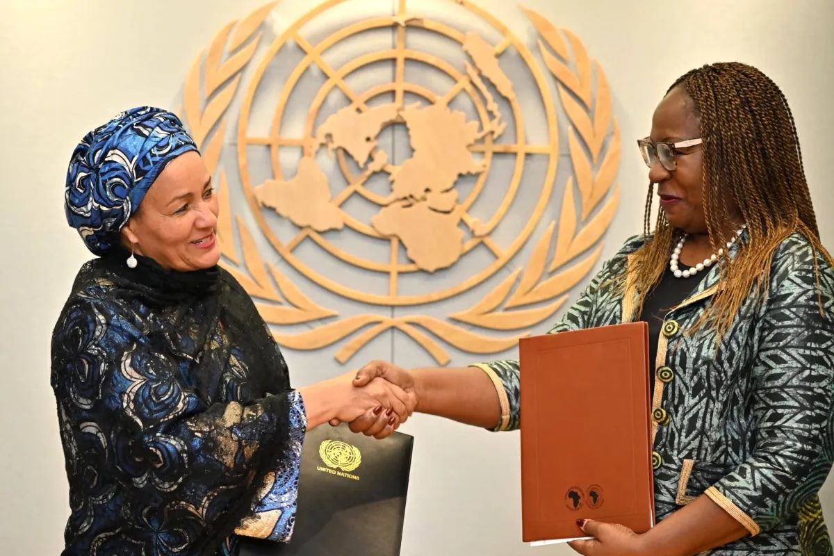The African Development Bank and the United Nations (UN) signs a Letter of Intent on Strategic Cooperation on Peace and Resilience to deepen cooperation and accelerate joint action on peace, resilience and sustainable development across Africa.