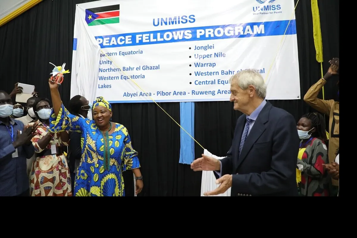 Opening ceremony for the UNMISS Peace Fellows program