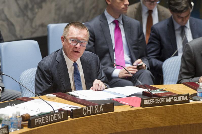 USG Feltman briefs the Security Council