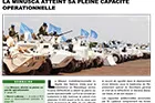 Couverture du bulletin d'information.