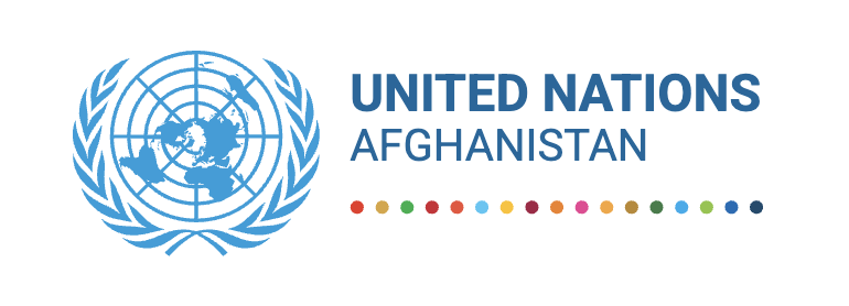 a un in afghanistan logo