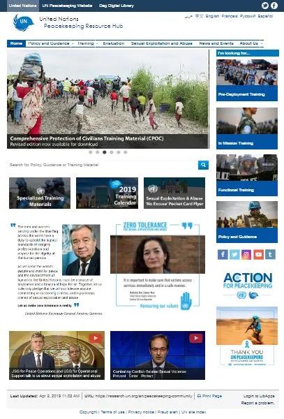 Peacekeeping Hub