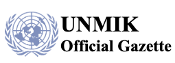 UNMIK Official Gazette