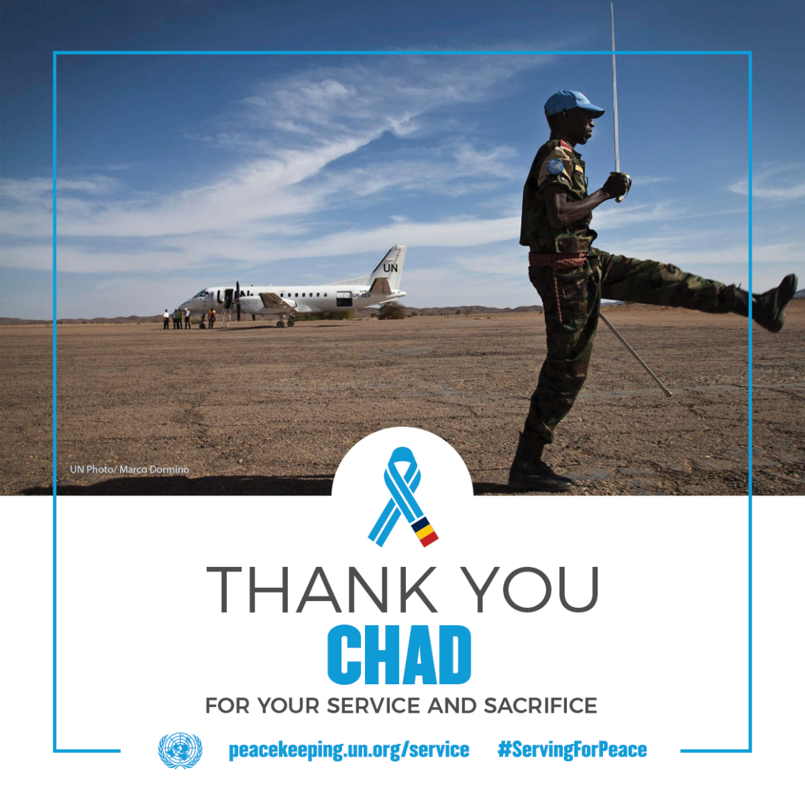 Chadian peacekeepers serving in the UN Mission in Mali | UN Photo