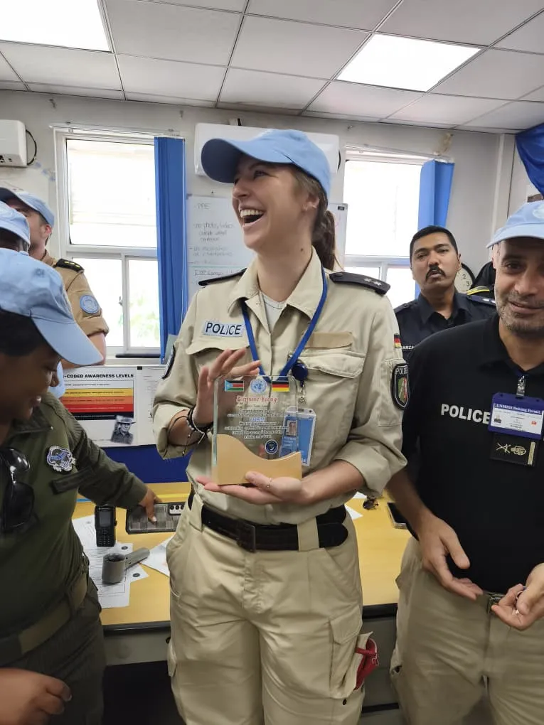 Inspector Stephanie Königs of Germany