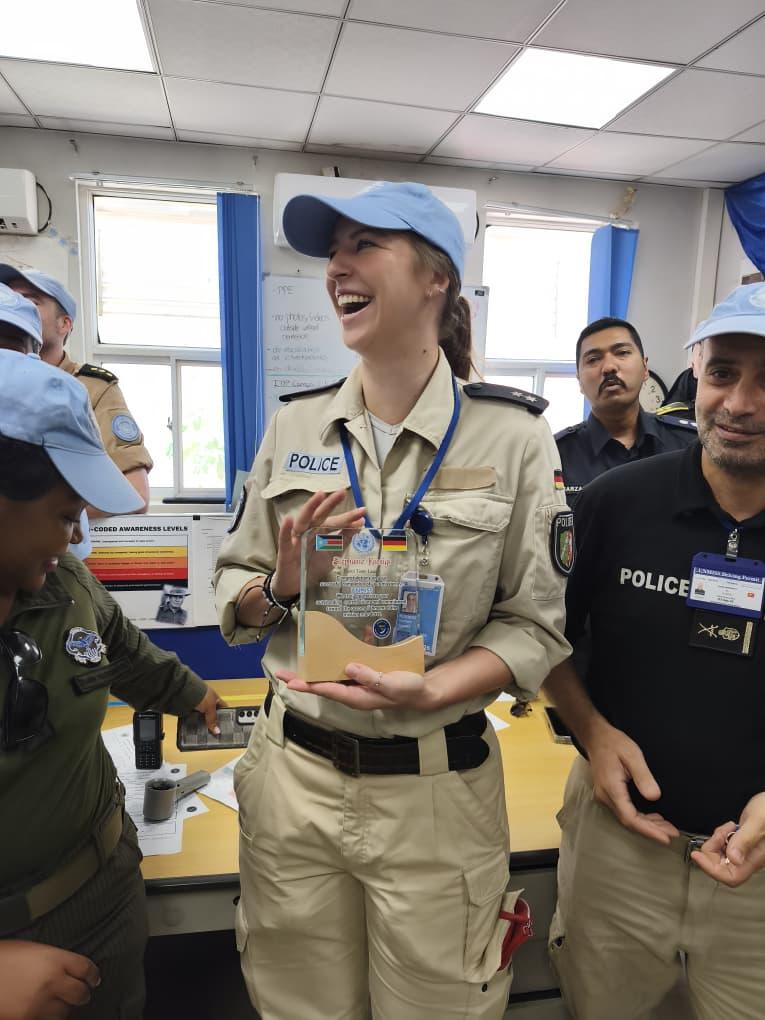 Inspector Stephanie Königs of Germany